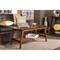 Baxton Studio Sacramento Mid-century Modern Dark Walnut Coffee Table 121-6627 - alternate 3